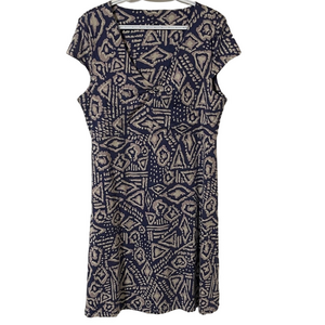 Toad&Co Rosemarie Organic Blend Dress in Batik Size XL